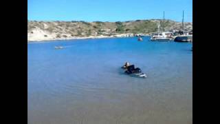 Swimming @ Limanaki beach 12-10-2013