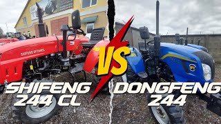 Мінітрактор Dongfeng 244 та Shifeng 244. який кращий?
