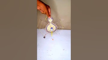 Diy How To Make Robot Spider For Science Project #shortsfeed #shorts #shortvideo