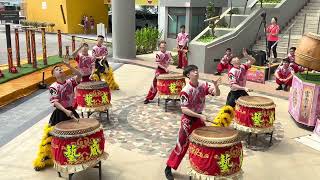 SAFRA Tampines ~ CNY2023 ~ War Drums Performances by 新加坡藝威體育會 #liondance2023