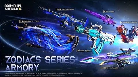 Zodiac Armory Series Official Trailer - All Guns Kill Effect - Inspection Codm S10 Leaks Codm