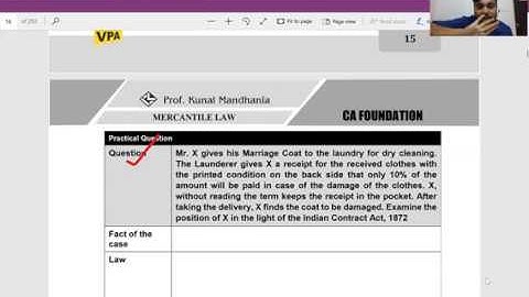 CONTRACT ACT - OFFER AND ACCEPTANCE ( PART 6 ) REGULAR BATCH