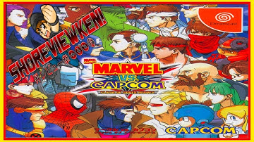 MARVEL Vs CAPCOM for Sega Dreamcast [SHOREVIEWKEN!]