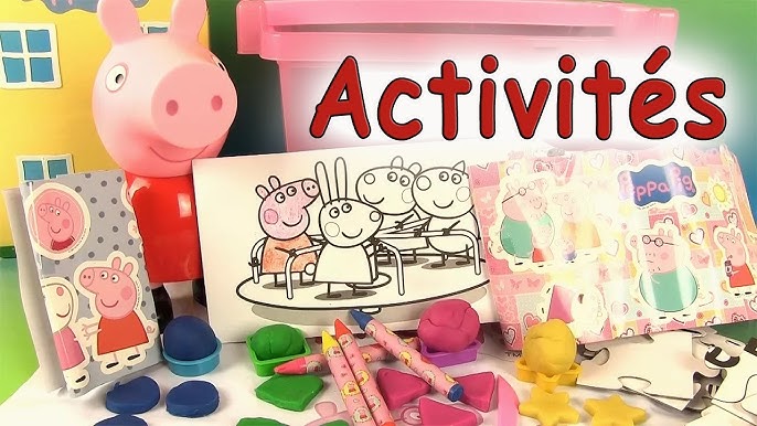 Peppa Pig Pâte à modeler Pupitre d'activités Activity Desk Play Doh 