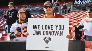 Cleveland celebrates the life of Jim Donovan on and off the field