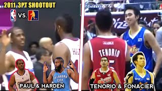 3PT Shootout PBA vs. NBA | Harden &amp; Paul vs. Tenorio &amp; Fonacier