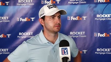 Patrick Cantlay Sunday Flash Interview 2022 Rocket Mortgage Classic  PGA Tour