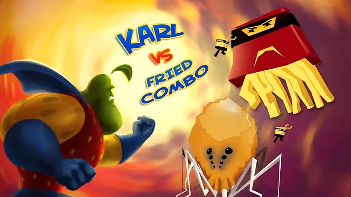 Karl vs Fried Combo   | KARL | Cartoons for Kids |...