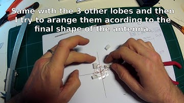 Build technique for 5.8GHz CP antennas (Cloverleaf or Skew-Planar Wheel)