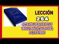 LECCIÓN 254 DE UCDM CON EXPLICACIÓN