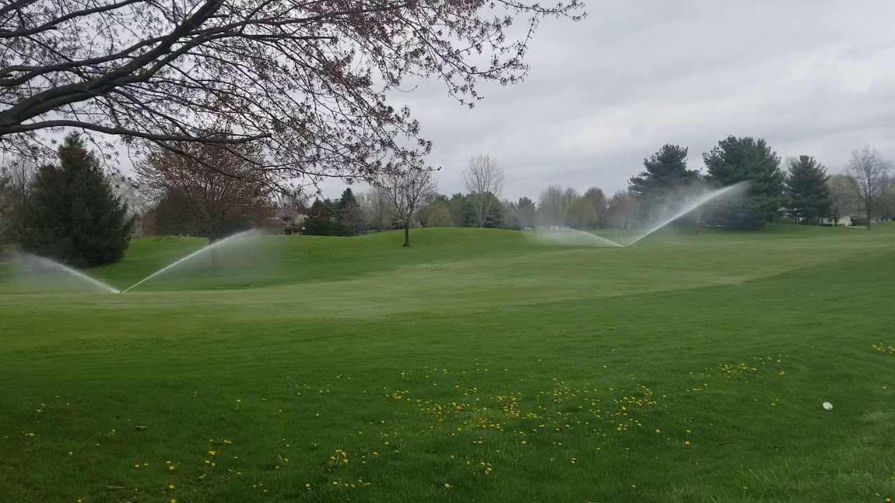 Golf course irrigation system YouTube