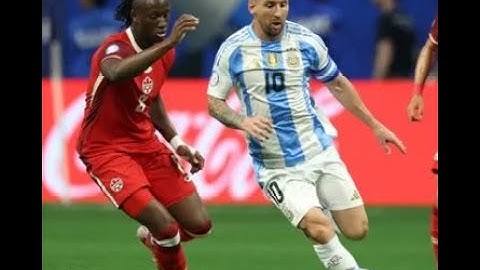 CANADA V ARGENTINA 2-0 #CopaAmerica #CanadaSoccer #ArgentinaVsCanada