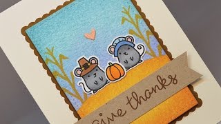 How to make a Thanksgiving card