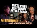 Developing Mixed Voice, Distortion & Better Range For BARITONES & Lower Voices w/ Guest Ian Thornley