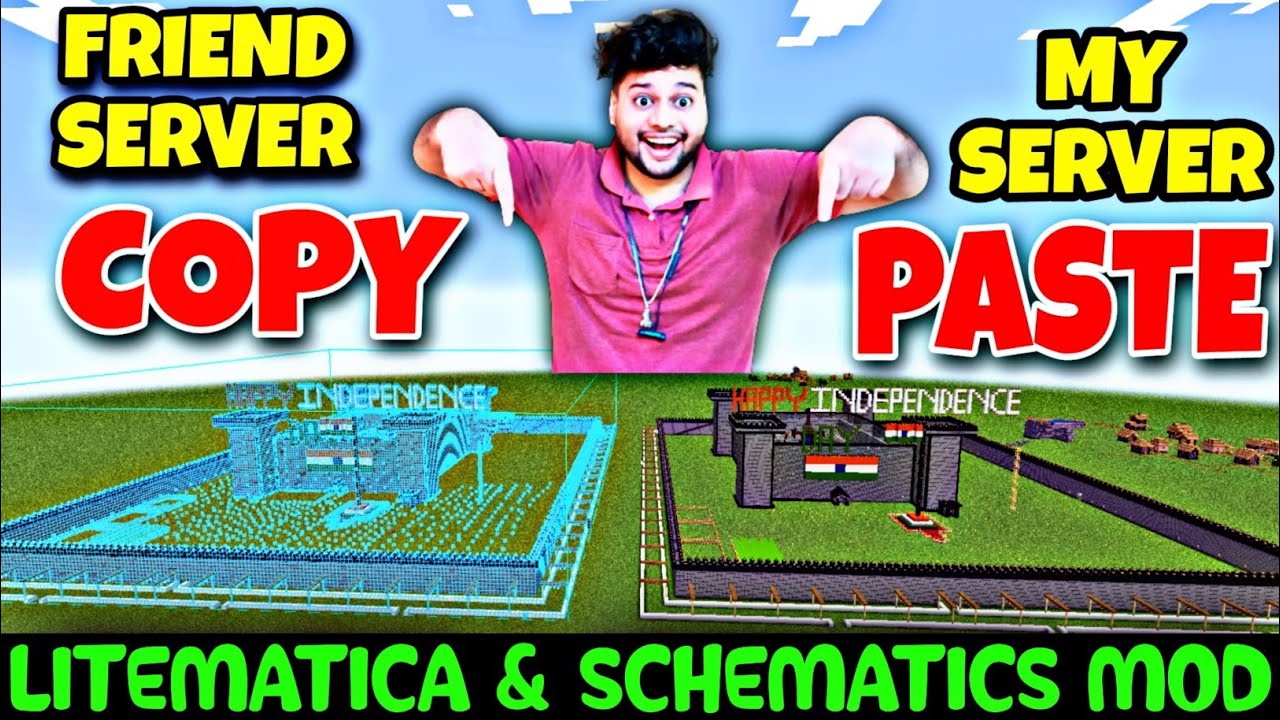How To Download Litematica & How To Use Schematics in Minecraft | In