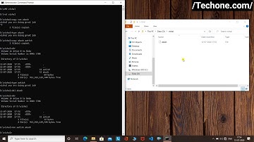 How to create | delete | copy | rename folder/files using command prompt - By Tech_one.