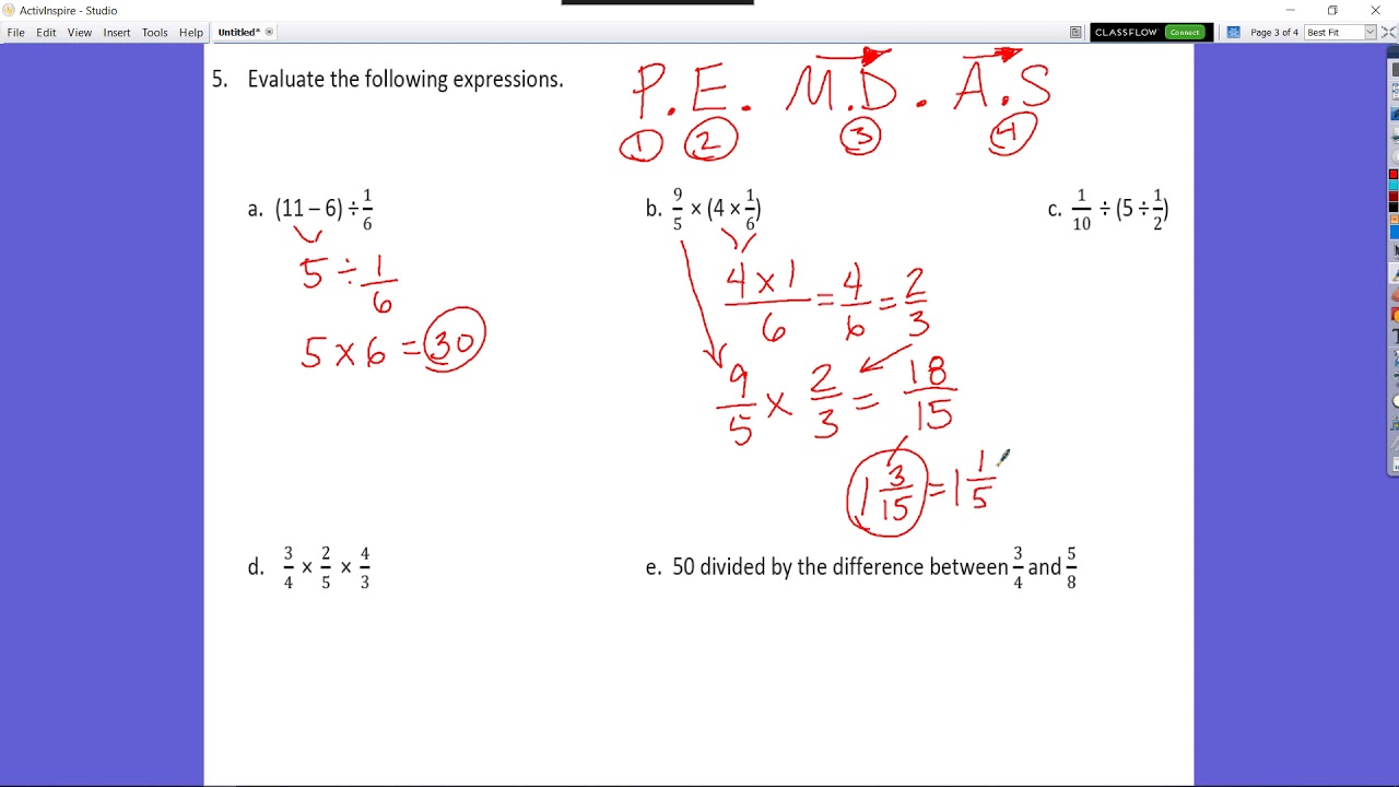 grade 5 module 4 lesson 32 homework