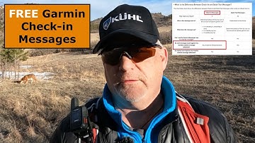 Free Garmin Check-in Message