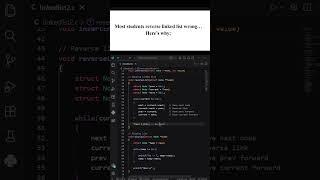 Most Students Reverse Linked List Wrong 😳 (WATCH TILL END)