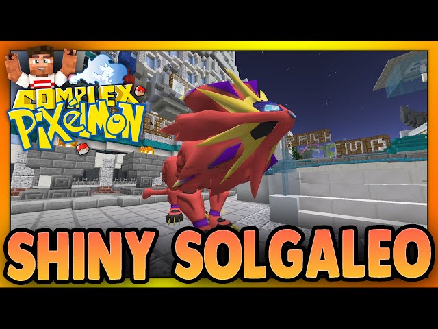 SHINY SOLGALEO - MINECRAFT PIXELMON