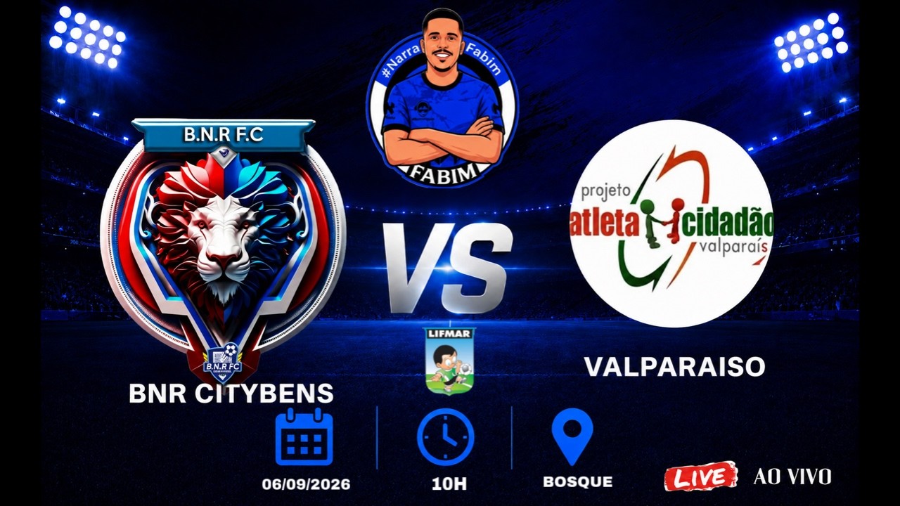 LIGA DOS BOLEIROS DE BASE/ LIFMAR - AO VIVO E COM IMAGENS | BNR CITYBENS X VALPARAISO SUB 17