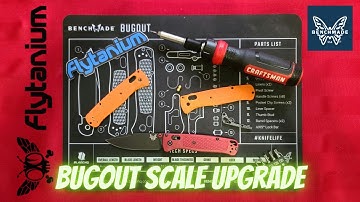 How to install Benchmade bugout flytanium scales