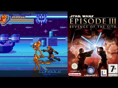 Видео: Star Wars - Episode III - Revenge of the Sith (GBA) - прохождение игры (Anakin)