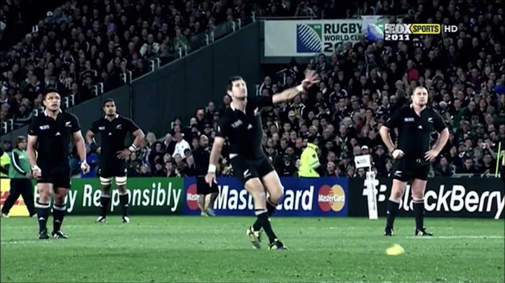 Stephen Donald remembers winning the Rugby World Cup
