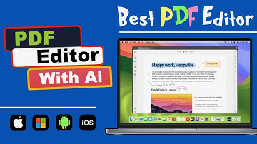 Best PDF Editor with AI for Mac, Windows, iOS & Android |  Artificial intelligence PDF Editor | 2025