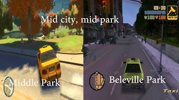 GTA 3 vs GTA IV - city comparison