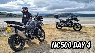 NC500 Scotland Trip Day 4 // Riding BMW GS Motorcycles // Ullapool to John O'Groats!