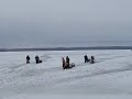 Ice fishing contest at Mosquito Lake.