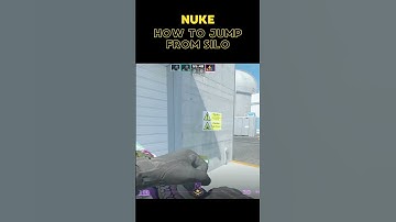 CS2 Nuke - How to Jump from Silo #cs2 #counterstrike