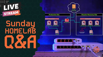 Sunday Live: Disaster Recovery, XCP-ng, and Other Self Hosted Homelab Q&A
