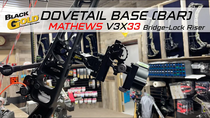 BlackGold Dovetail Base Installation on Mathews V3...
