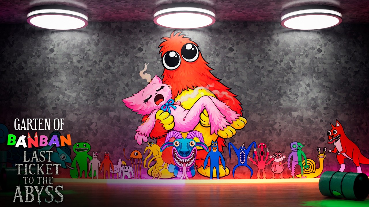 Garten of Banban 9 - ALL NEW BOSSES + POPPY PLAYTIME 6 (Gameplay #4)