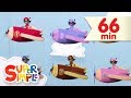 10 Little Airplanes | + More Kids Songs | Super Simple Songs