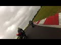Onboard Aprilia RSV mille Gen1 at Cadwell Park Inters group