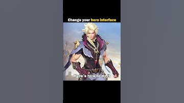 How to change your hero interface