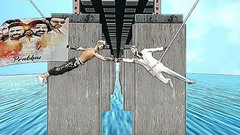 RRR 3D animation in free fire telugu Bridge scene 3D Montage  in prisma 3d