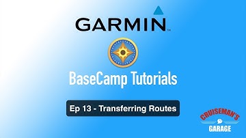 Transferring Routes from BaseCamp to your Garmin | Garmin BaseCamp
