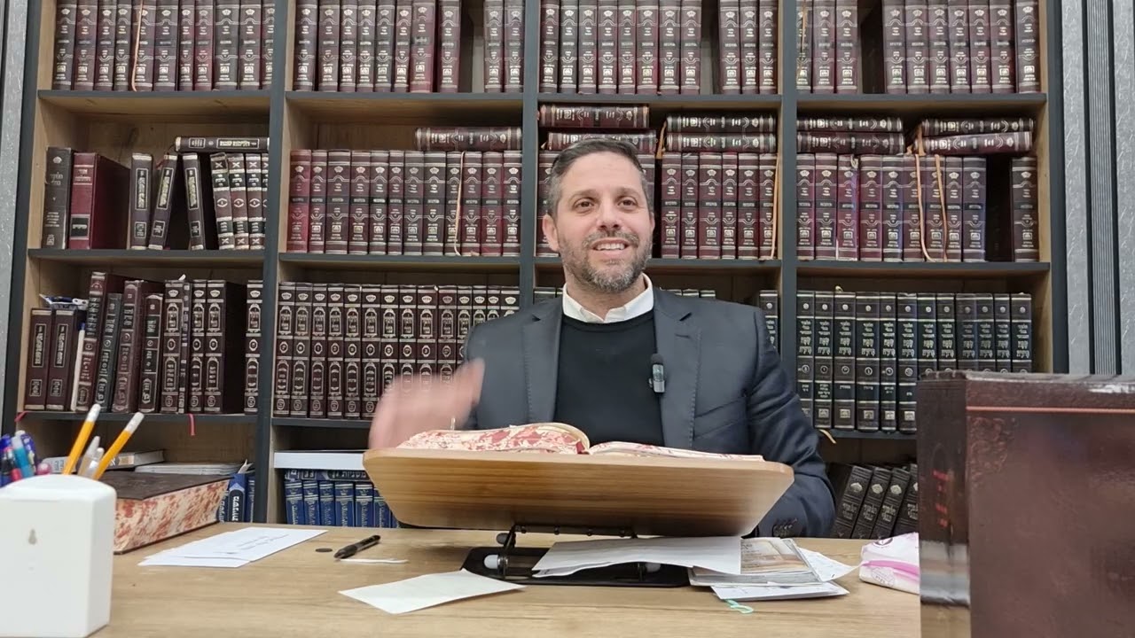 פרשת תצווה הרב משה אלמקייס מושב שווה תשפו