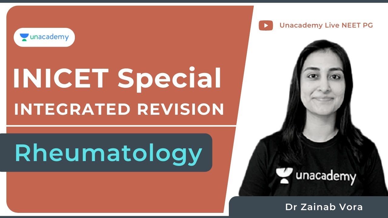 INICET Integrated Revision | Rheumatology | Dr. Zainab Vora