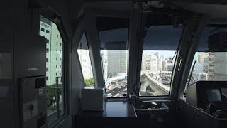 [前面展望]沖縄都市モノレールゆいレール 那覇空港-てだこ浦西 [cab view]Okinawa Urban Monorail Yui Rail