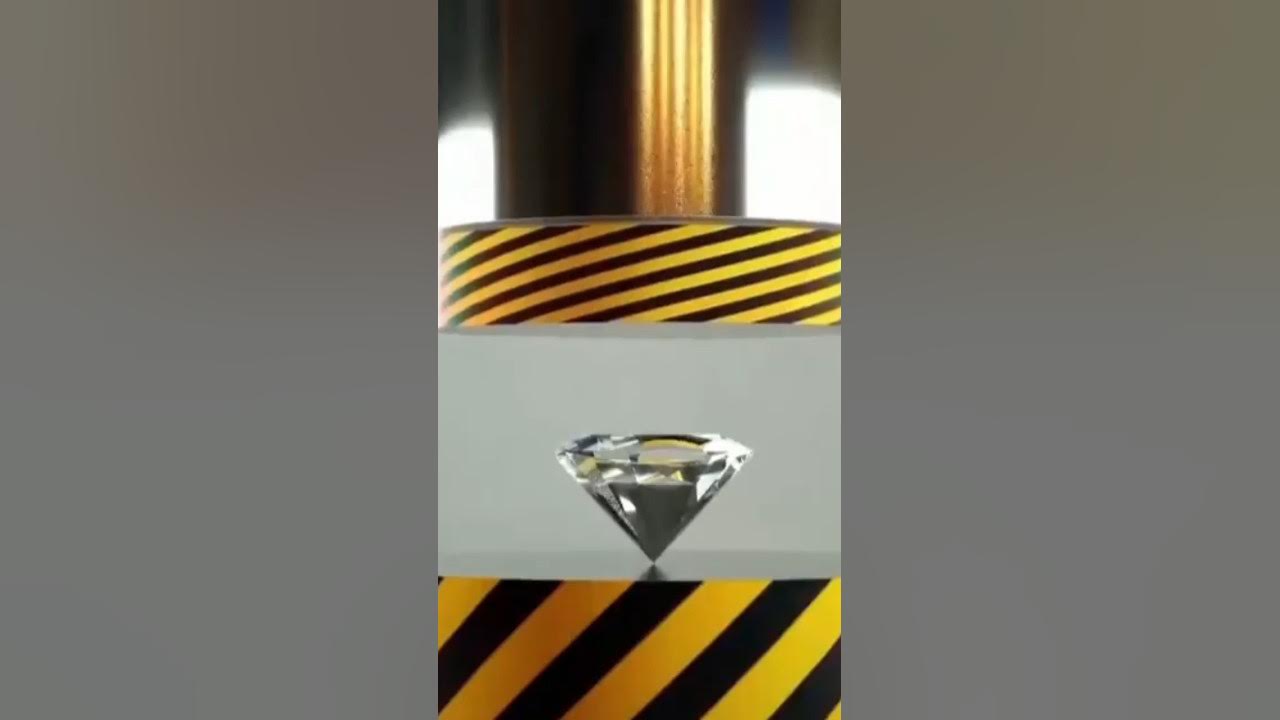 Hydraulic press Vs diamond shorts experiment YouTube