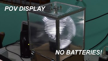 Wireless POV display demo