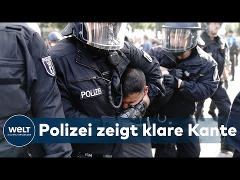 Video: Berlin Gegen Quarantäne: Nach Der Auflösung Der Kundgebung Wurden In Der Deutschen Hauptstadt Rund 200 Menschen Festgenommen