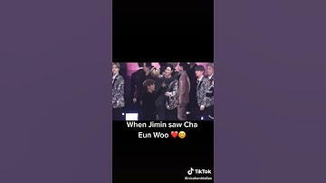 Jimin and Cha Eun Woo Friendship#jimin#jiminie#bts#btsarmy#chaEunwoo#eunwoo#astro