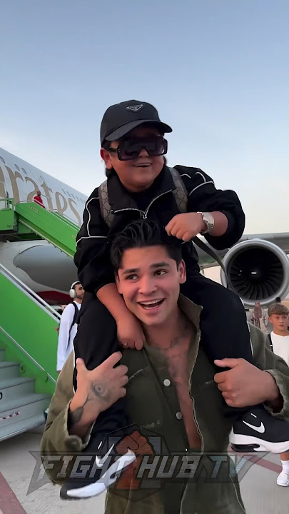 Ryan Garcia meets Abdu Rozik in cutest link up ever ahead of Fury vs Usyk!  - YouTube