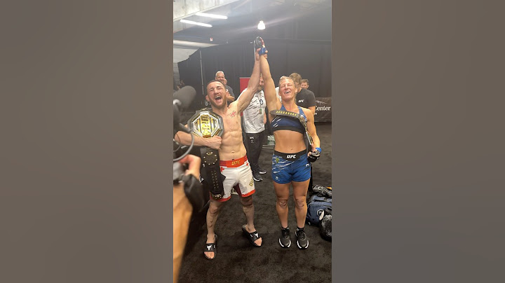 🏆🏆 MERAB DVALISHVILI AND KAYLA HARRISON CELEBRATE MENS AND WOMENS BANTAMWEIGHT TITLES (UFC 316)